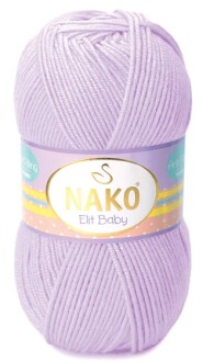 Nako Elit Baby Örgü Bebe İpi 5090 Mine Çiçegi - Nako