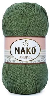 Nako Pırlanta Örgü İpi 11253 Haki - Nako
