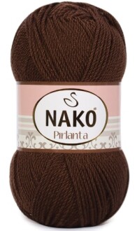 Nako Pırlanta Örgü İpi 3303 Kahverengi - Nako