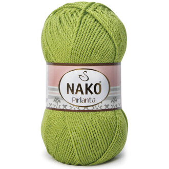 Nako Pırlanta Örgü İpi 3330 Fıstık Yeşili - Nako