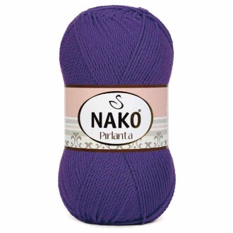 Nako Pırlanta Örgü İpi 4303 Mor - Nako