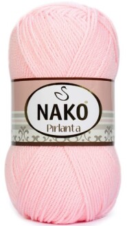 Nako Pırlanta Örgü İpi 4531 Sindirella Pembe - Nako
