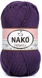 Nako Pırlanta Örgü İpi 60 Mürdüm - Nako