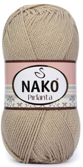 Nako Pırlanta Örgü İpi 6742 Bej - Nako
