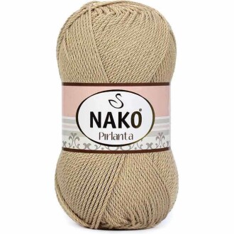 Nako Pırlanta Örgü İpi 6942 Natural - Nako
