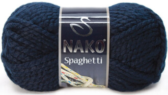 Nako Spaghetti Örgü İpi 3088 Lacivert - Nako