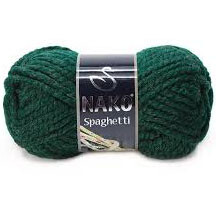 Nako Spaghetti Örgü İpi 3444 Ada Yeşili - Nako