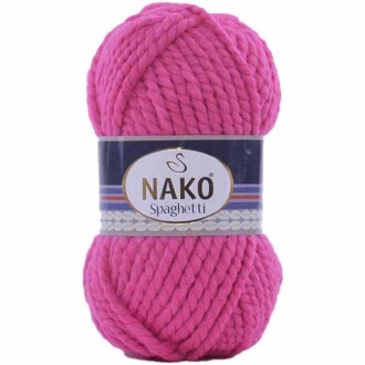 Nako Spaghetti Örgü İpi 5571 Fuşya - Nako