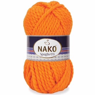 Nako Spaghetti Örgü İpi 93 Turuncu - Nako