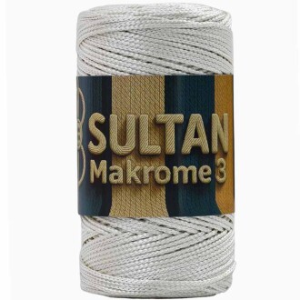 NO:3 Polyester Makrome ( 100 Gram ) 16 Ekru - Sultan