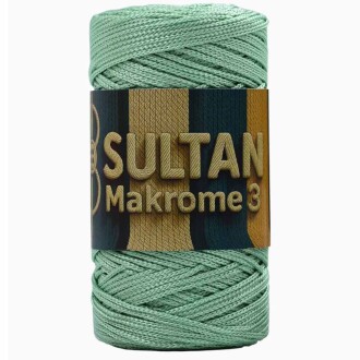 NO:3 Polyester Makrome ( 100 Gram ) 171 Elma Yeşili - Sultan