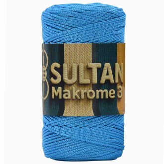 NO:3 Polyester Makrome ( 100 Gram ) 230 Turkuaz - Sultan
