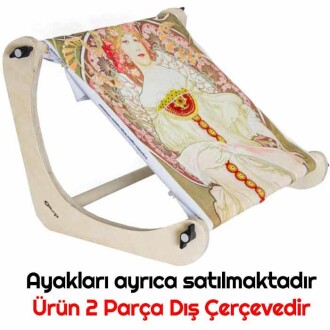 Nurge Masa Üstü-Diz Üstü Nakış Standı 190-3 - 1