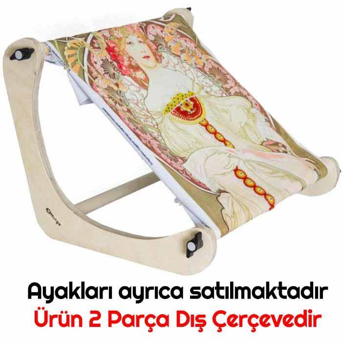 Nurge Masa Üstü-Diz Üstü Nakış Standı 190-3 - 1