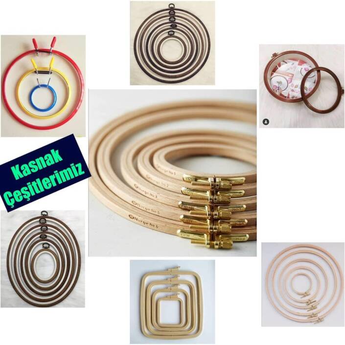 Nurge Plastik Vidalı Kasnak No:1 ( 20 Cm ) - 6