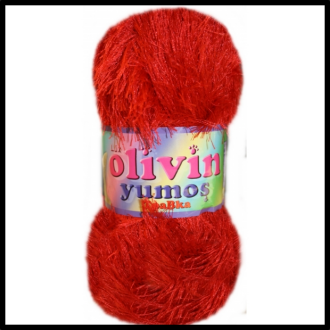 Olivin Yumoş Kedi İpi Kırmızı - Orivyum