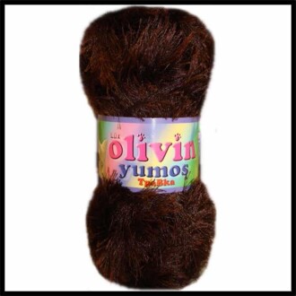 Olivin Yumoş Kedi İpi Koyu Kahve - Orivyum