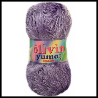 Olivin Yumoş Kedi İpi Lila - Orivyum