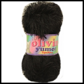 Olivin Yumoş Kedi İpi Siyah - Orivyum