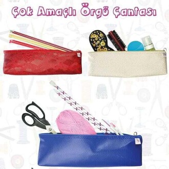 Örgü Ve Şiş Çantası 40 Cm ( 1 Adet ) - Orivyum