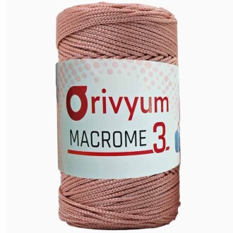 Orivyum NO:3 Polyester Makrome İpi 71 Somon - Orivyum
