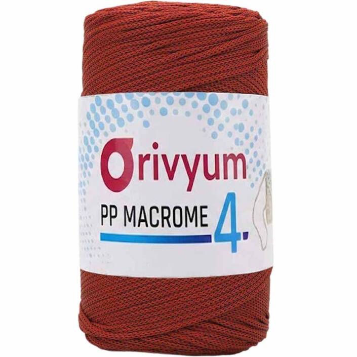 Orivyum NO:4 Polyester Makrome İpi 118 Taba ( 200 Gram ) - 1
