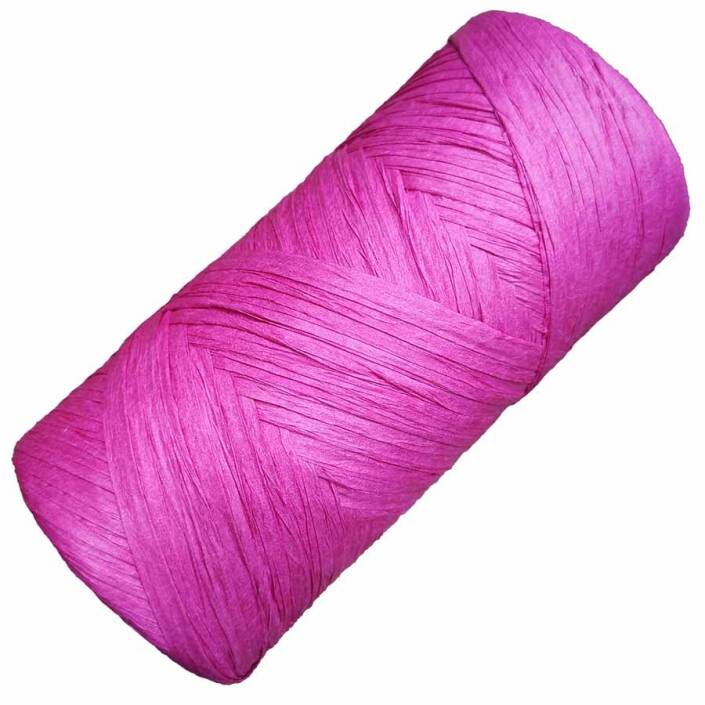Orivyum Rafya İpi ( 100 Gram ) Fuşya - 1
