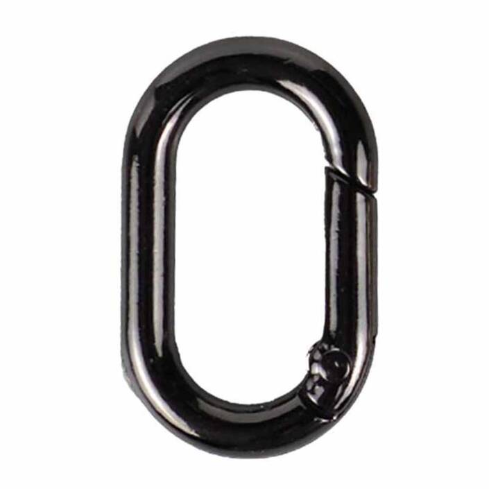 Oval 2.5 Cm Metal Çanta Halkası Yaylı ( 10 Adet ) - 2