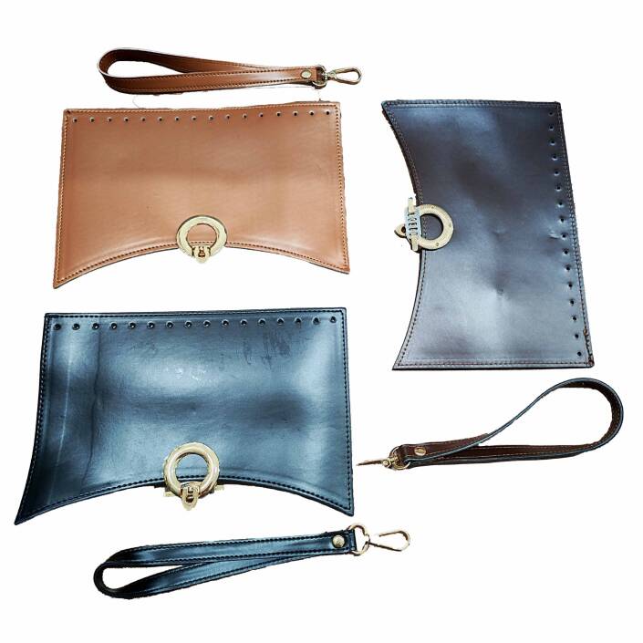 Oval Clutch Model Çanta Kapak Seti - 1