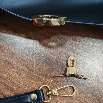 Oval Clutch Model Çanta Kapak Seti - 2