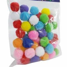 Paket Ponpon 2 Cm ( 50 Adet ) - Orivyum