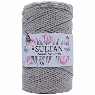 Pamuk Makrome İpi 03 Açık Bej ( 250 Gr ) - Orivyum