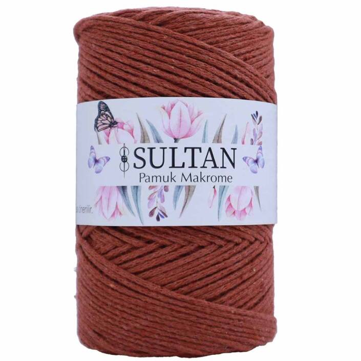 Pamuk Makrome İpi 24 Kiremit ( 250 Gr ) - 1