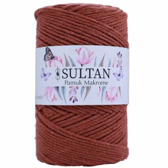 Pamuk Makrome İpi 24 Kiremit ( 250 Gr ) - Orivyum