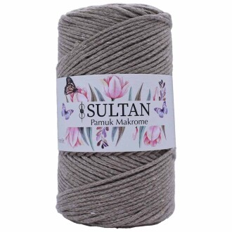 Pamuk Makrome İpi 04 Koyu Bej ( 250 Gr ) - Orivyum