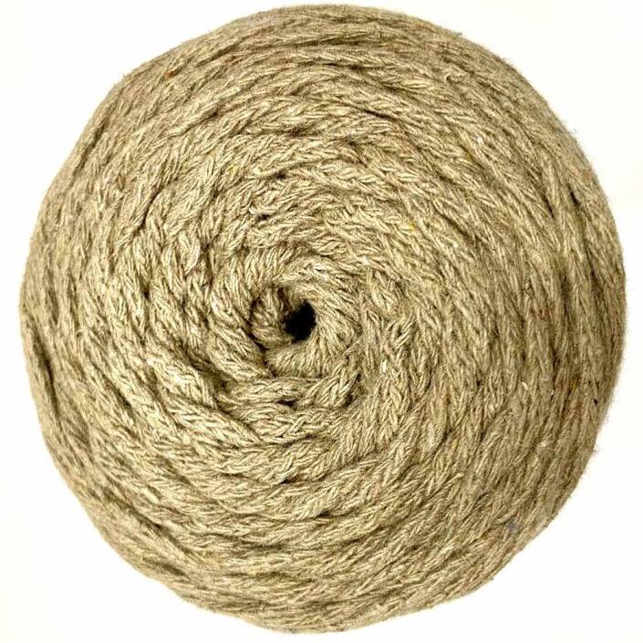 Pamuk Makrome İpi 04 Koyu Bej ( 250 Gr ) - 3
