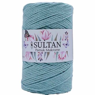 Pamuk Makrome İpi 14 Mint Yeşili ( 250 Gr ) - SULTAN