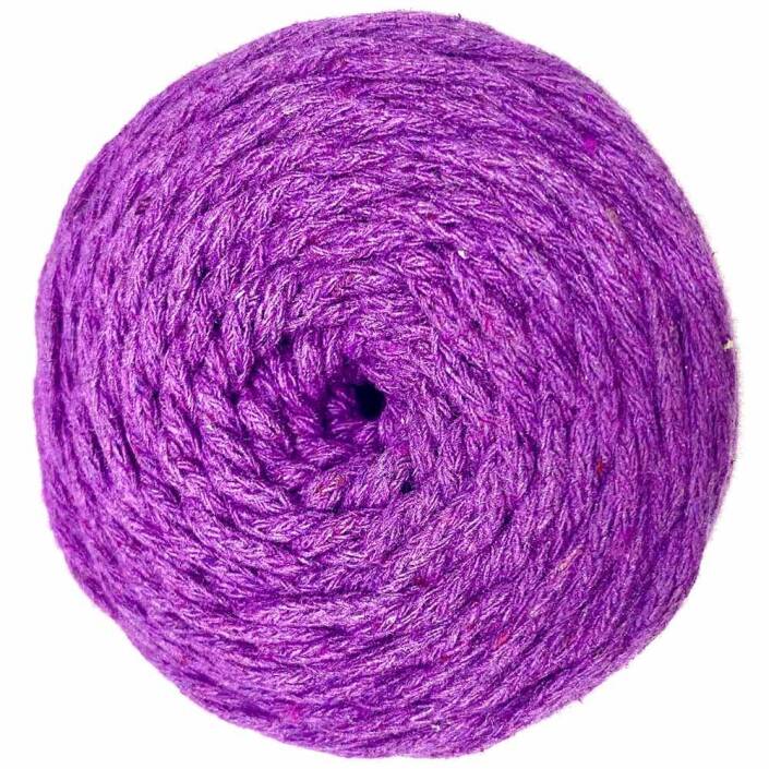 Pamuk Makrome İpi 34 Mor ( 250 Gr ) - 3