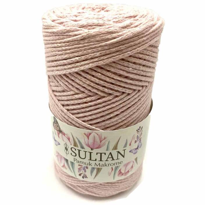 Pamuk Makrome İpi Pudra ( 250 Gr ) - 1