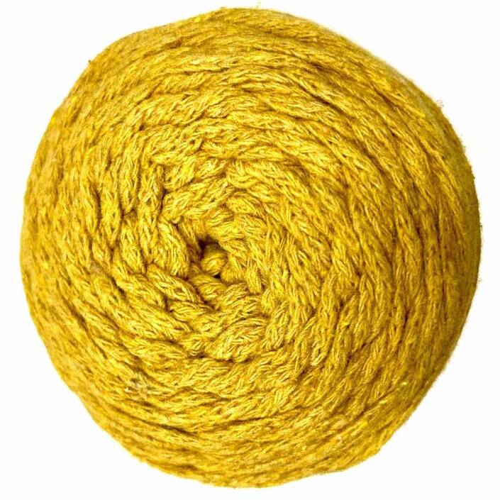 Pamuk Makrome İpi 20 Sarı ( 250 Gr ) - 3