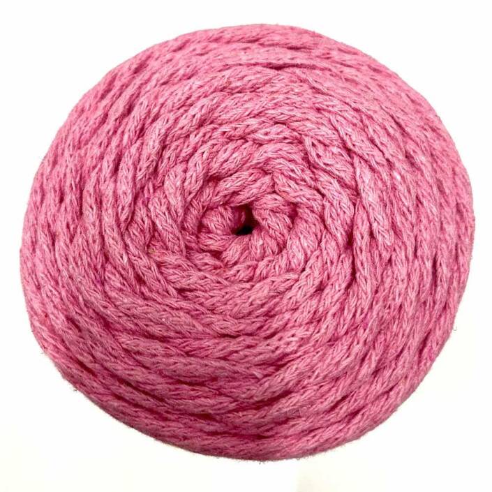 Pamuk Makrome İpi 08 Şeker Pembe ( 250 Gr ) - 3