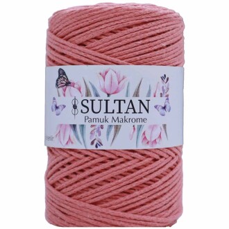 Pamuk Makrome İpi 33 Somon ( 250 Gr ) - Orivyum