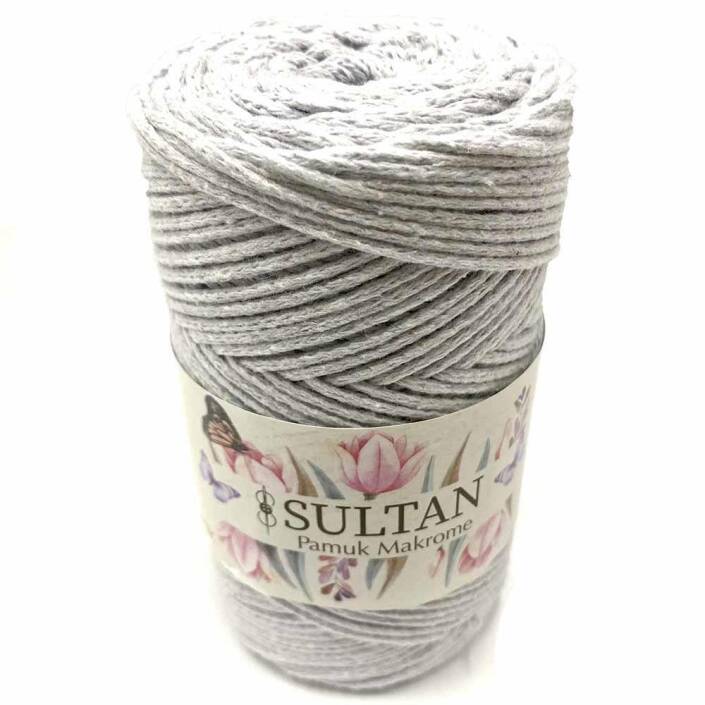 Pamuk Makrome İpi 36 Taş Gri ( 250 Gr ) - 1