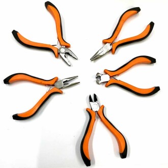 Pense Seti 5 Li ( Yankeski - Karga Burun - Yuvarlak - Eğik - Kerpeten ) - Orivyum