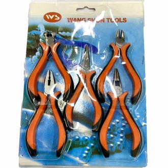 Pense Seti 5 Li ( Yankeski - Karga Burun - Yuvarlak - Eğik - Kerpeten ) - 4