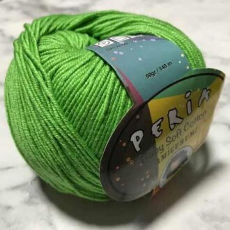 Peria Baby Cotton Amigurumi Örgü İpi 100 Yeşil - Peria