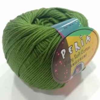 Peria Baby Cotton Amigurumi Örgü İpi 106 Yeşil - Peria