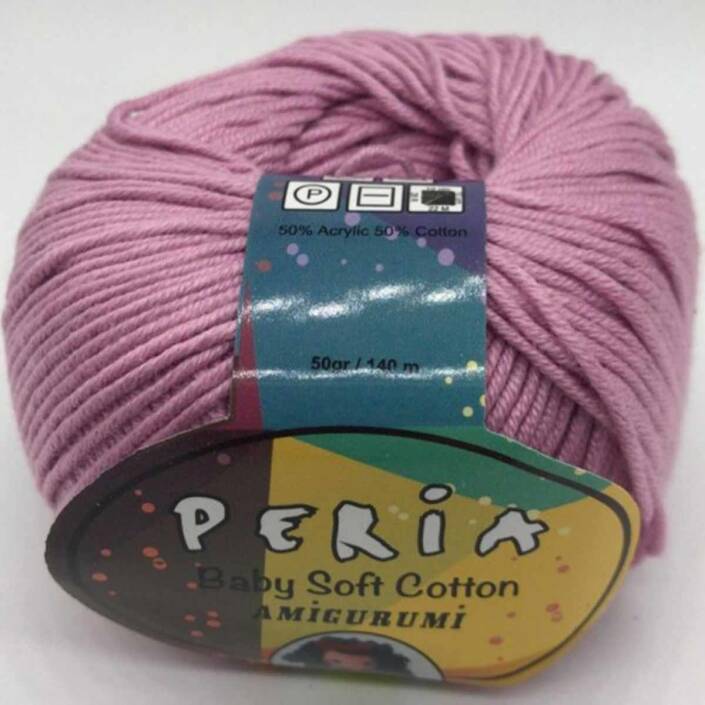 Peria Baby Cotton Amigurumi Örgü İpi 11 Lila - 1
