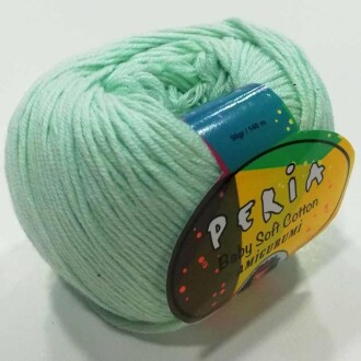Peria Baby Cotton Amigurumi Örgü İpi 110 Su Yeşili - Peria