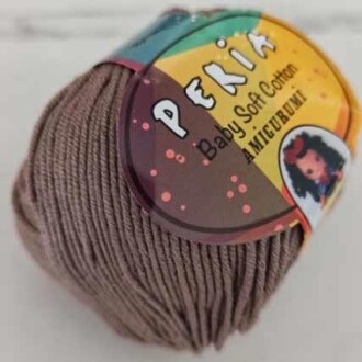 Peria Baby Cotton Amigurumi Örgü İpi 15 Vizon - Peria
